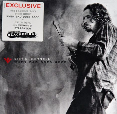 Chris Cornell (ex-Soundgarden): When Bad Does Good (Limited Edition) (White &amp; Black Marbled Vinyl), Single 7"