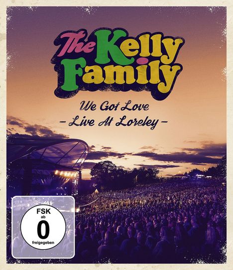 The Kelly Family: We Got Love - Live At Loreley, Blu-ray Disc