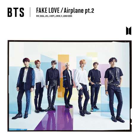 BTS (Bangtan Boys/Beyond The Scene): Fake Love / Airplane Pt.2, 1 CD und 1 DVD