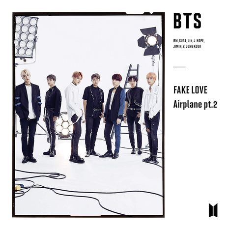 BTS (Bangtan Boys/Beyond The Scene): Fake Love / Airplane Pt. 2, 1 CD und 1 DVD