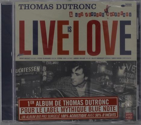 Thomas Dutronc: Live Is love, CD