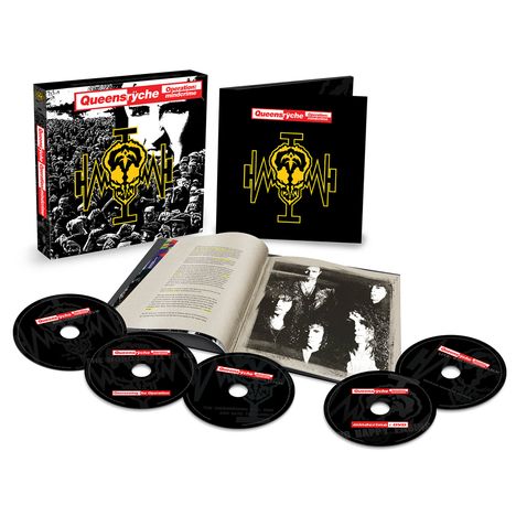 Queensrÿche: Operation: Mindcrime (Limited Deluxe Boxset), 4 CDs und 1 DVD