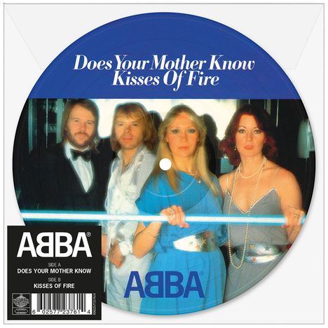 Abba: Does Your Mother Know (Limited-Edition) (Picture Disc), Single 7"
