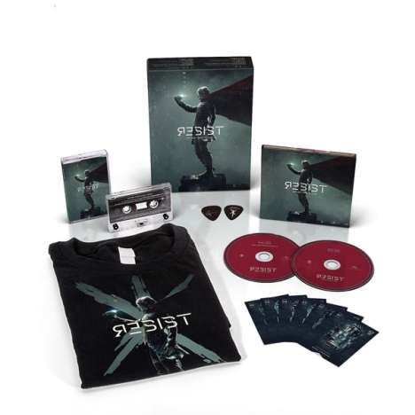 Within Temptation: Resist Limitierte Fanbox + T-Shirt Gr. XL), 2 CDs, 1 MC, 1 T-Shirt und 1 Merchandise