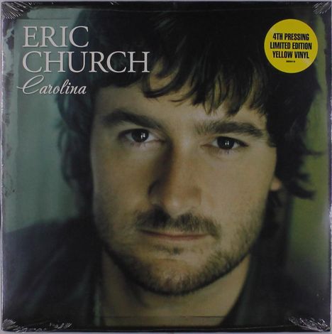 Eric Church: Carolina (Limited-Edition) Yellow Vinyl), LP