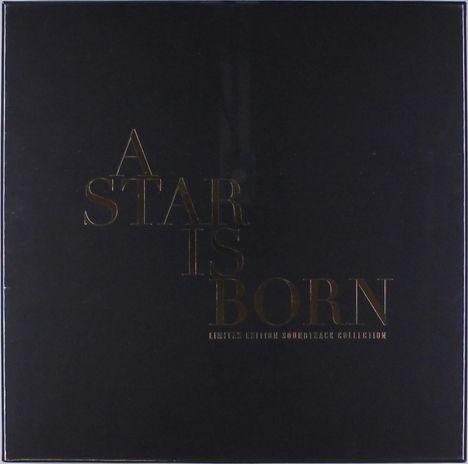 Filmmusik: A Star Is Born (Limited-Edition-Boxset) (Gold Vinyl), 2 LPs und 1 CD