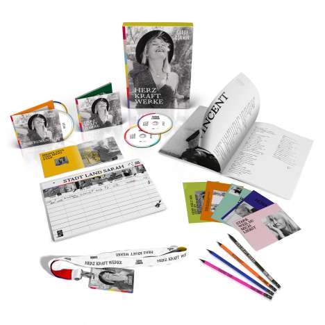 Sarah Connor: HERZ KRAFT WERKE (Limited Fanbox), 4 CDs und 2 Merchandise
