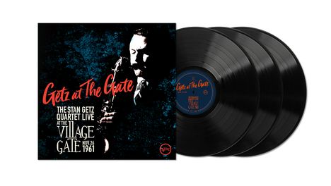 Stan Getz (1927-1991): Getz At The Gate (Live At The Village Gate 1961) (180g), 3 LPs