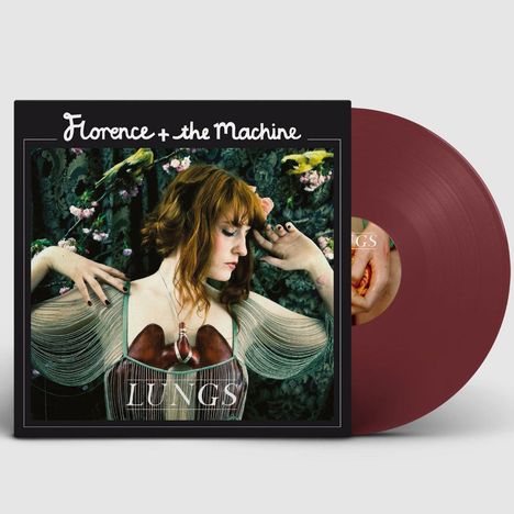 Florence &amp; The Machine: Lungs (10th Anniversary Edition) (Limited Edition) (Burgundy Vinyl), LP