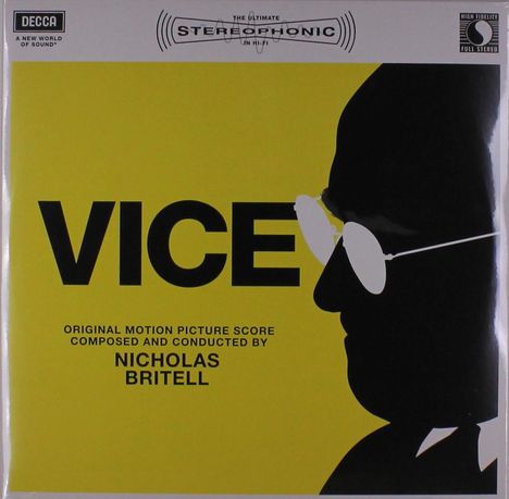 Nicholas Britell: Filmmusik: Vice (O.S.T.), 2 LPs