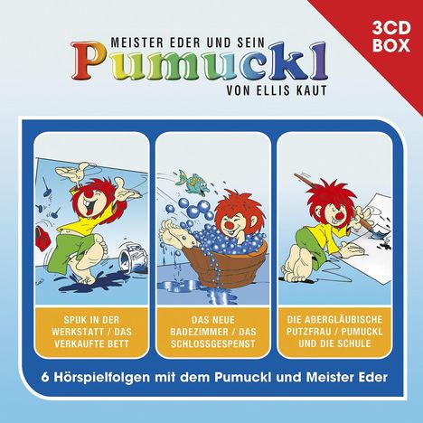 Pumuckl-3-CD Hörspielbox Vol. 1, 3 CDs