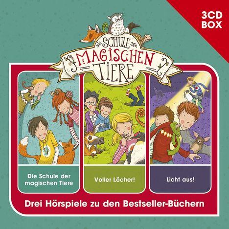 Die Schule der magischen Tiere - 3 CD Hörspielbox Vol.1, 3 CDs