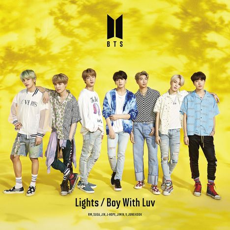 BTS (Bangtan Boys/Beyond The Scene): Lights / Boy With Luv (Limited Edition A), 1 CD und 1 DVD