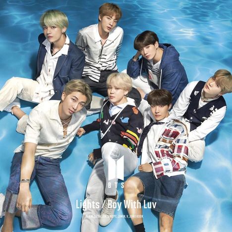 BTS (Bangtan Boys/Beyond The Scene): Lights / Boy With Luv  (Limited Edition B), 1 CD und 1 DVD