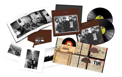 The Band: The Band (50th Anniversary) (remixed &amp; remastered) (Limited Edition Box Set) (45 RPM), 2 LPs, 2 CDs, 1 Blu-ray Disc und 1 Single 7"