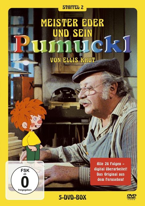 Pumuckl - Meister Eder und sein Pumuckl Staffel 2, 5 DVDs