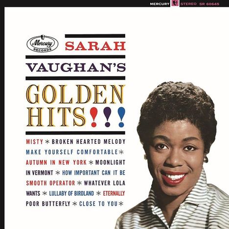 Sarah Vaughan (1924-1990): Golden Hits, LP