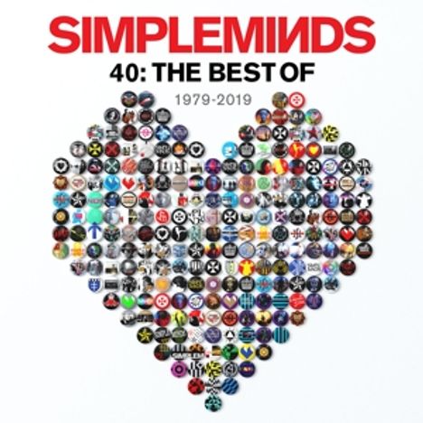 Simple Minds: 40: The Best Of Simple Minds (Limited Deluxe Edition), 3 CDs
