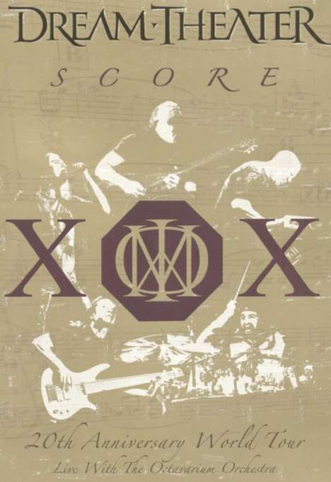 Dream Theater: Score: 20th Anniversary World Tour-Live With The Octavarium Orchestra, 2 DVDs