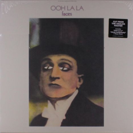 „OOH LA LA“, „faces“, ein schwarz-weißes Porträt eines Mannes mit Hut, ernst blickend.