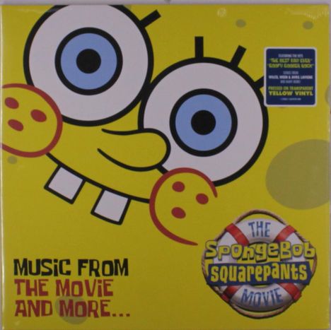 The SpongeBob SquarePants Movie (Yellow Vinyl), LP
