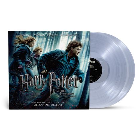 Alexandre Desplat (geb. 1961): Harry Potter & The Deathly Hallows Part 1 (Limited Indie Exclusive Edition) (Clear Vinyl), 2 LPs