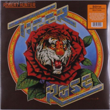 Robert Hunter: Tiger Rose (50th Anniversary) (remastered), LP
