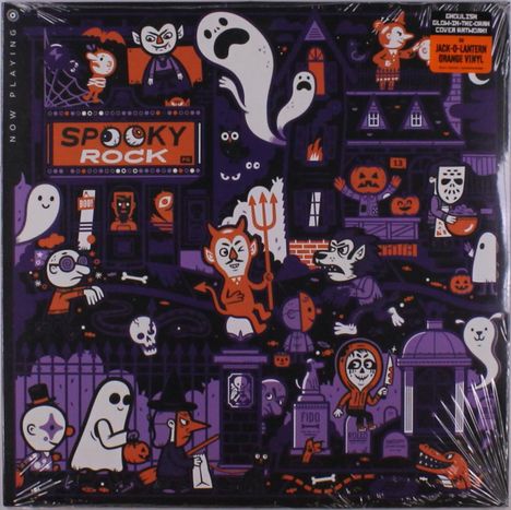 Now Playing: Spooky Rock (Orange Vinyl), LP