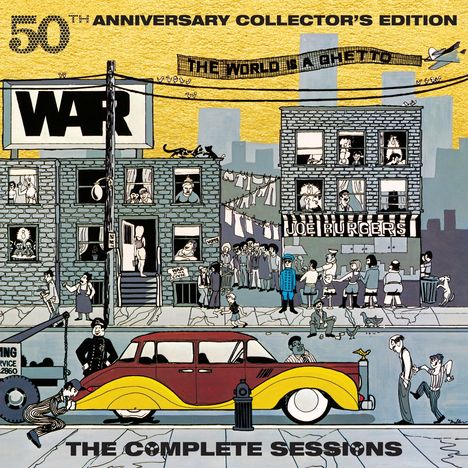 War: The World Is A Ghetto (50th Anniversary) (The Complete Sessions), 4 CDs