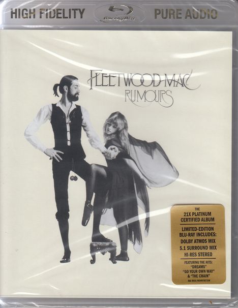 Fleetwood Mac: Rumours, Blu-ray Audio