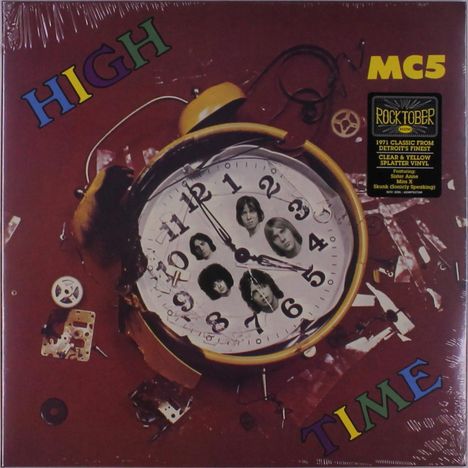 MC5: High Time (Clear &amp; Yellow Splatter Vinyl), LP