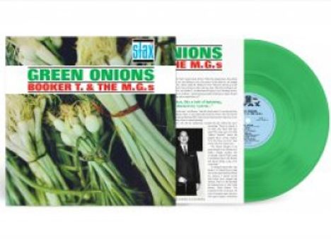 Booker T. &amp; The MGs: Green Onions (remastered) (180g) (60th Anniversary Deluxe Edition) (Green Vinyl), LP