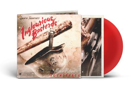 Filmmusik: Quentin Tarantino's Inglourious Basterds (Limited Edition) (Blood Red Vinyl), LP