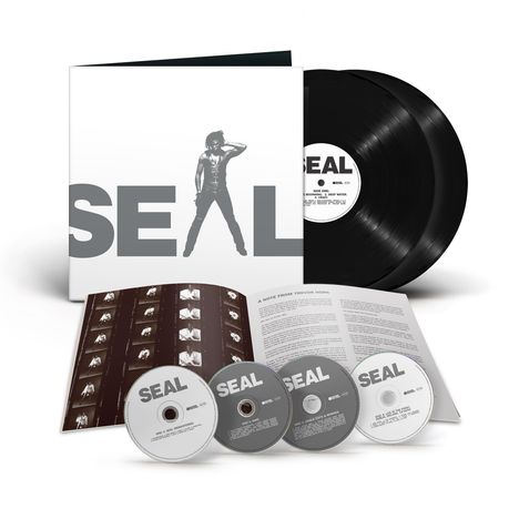 Seal: Seal (1991) (remastered) (180g) (Limited Deluxe Edition), 2 LPs und 4 CDs