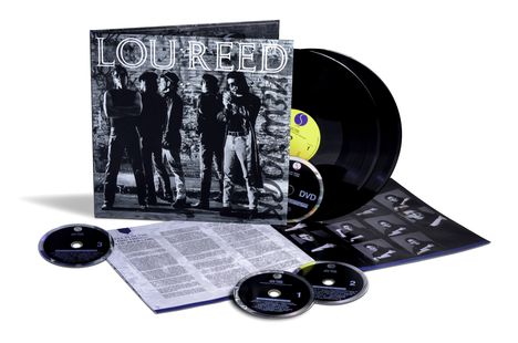 Lou Reed (1942-2013): New York (Limited Deluxe Edition), 2 LPs, 3 CDs und 1 DVD