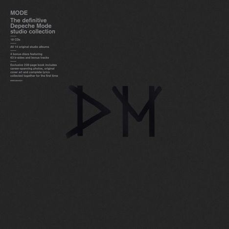 Depeche Mode: Mode (Limited Edition Box Set), 18 CDs und 1 Buch