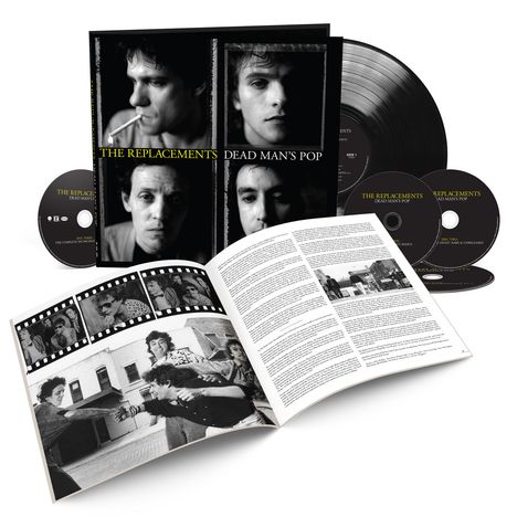 The Replacements: Dead Man's Pop (Limited Edition), 4 CDs und 1 LP