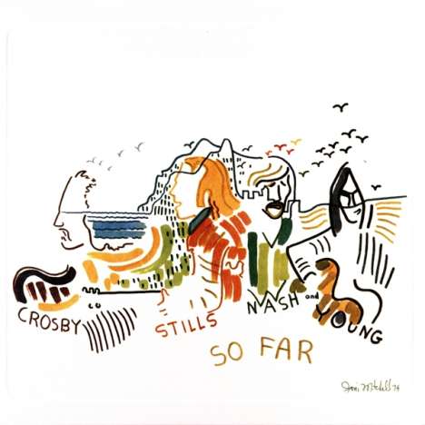 Crosby, Stills, Nash &amp; Young: So Far (45th Anniversary) (Limited Edition) (White Vinyl), LP