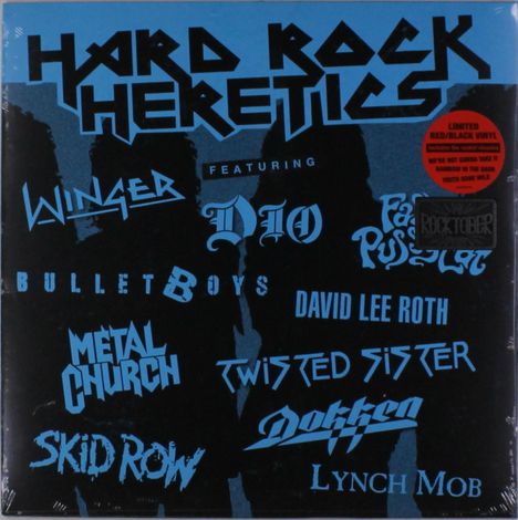 Hard Rock Heretics (Limited-Edition) (Red/Black Vinyl), LP