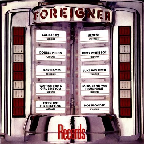 Foreigner: Records (remastered) (Red Vinyl), LP
