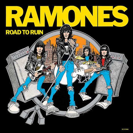 Ramones: Road To Ruin (40th-Anniversary-Edition) (remastered) (Limited-Numbered-Deluxe-Edition), 1 LP und 3 CDs