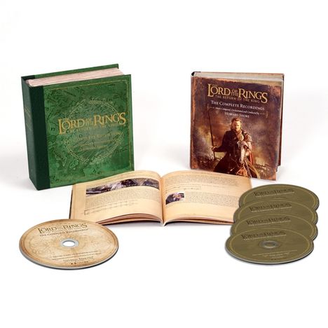 Filmmusik: The Lord Of The Rings: Return Of The King (Deluxe-Collector's-Box), 4 CDs und 1 Blu-ray Audio