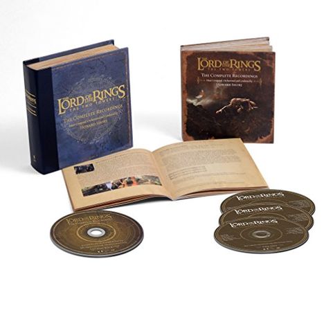 Filmmusik: The Lord Of The Rings: The Two Towers - The Complete Recordings (Deluxe-Collector's-Box), 3 CDs und 1 Blu-ray Audio