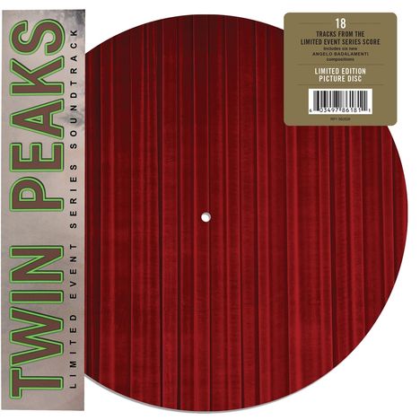Filmmusik: Twin Peaks (Event Series Soundtrack) (Limited-Edition) (Picture Disc), 2 LPs