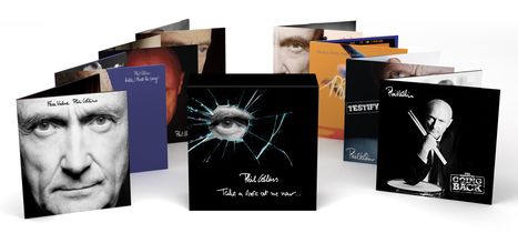 Phil Collins (geb. 1951): Take A Look At Me Now ... The Complete Studio Collection (Limited-Edition), 8 CDs