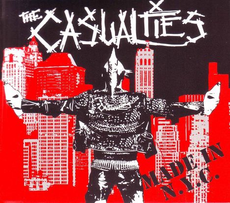 The Casualties: Made In N.Y.C. (CD + DVD), 1 CD und 1 DVD