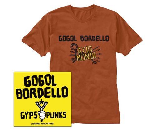 Gogol Bordello: Gypsy Punks (T-Shirt Gr. M) (Limited Edition), 1 CD und 1 T-Shirt