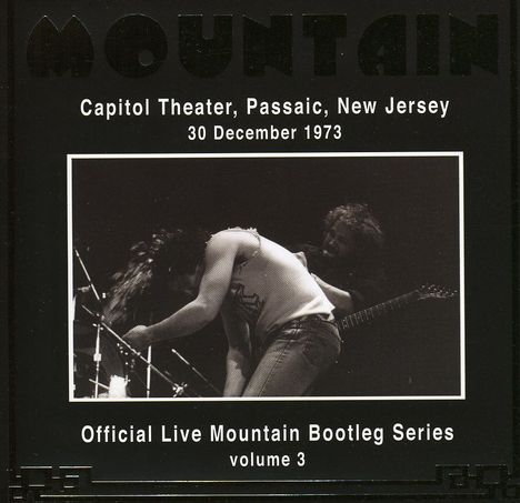 Mountain: Capitol Theater, Passaic, New Jersey, 30.12.1973, CD
