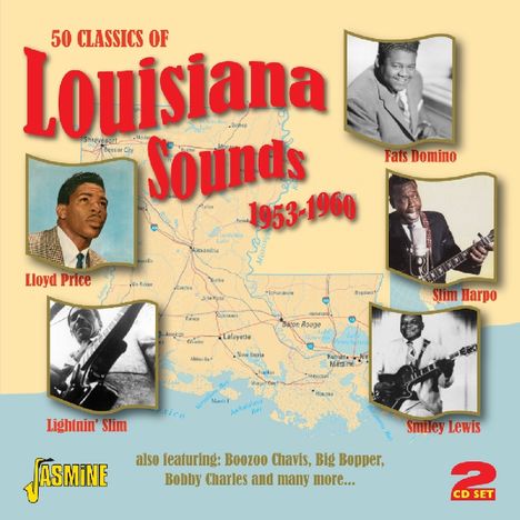 50 Classics Of Louisiana Sounds, 2 CDs