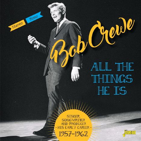 Bob Crewe (1930-2014): All The Things He Is, 2 CDs